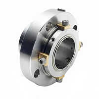 Single Cartridge Mechanical Seal - Stainless Steel, 200mm Diameter, Silver Color, Round Head Structure, Mechanical Seal Style For High-pressure Applications