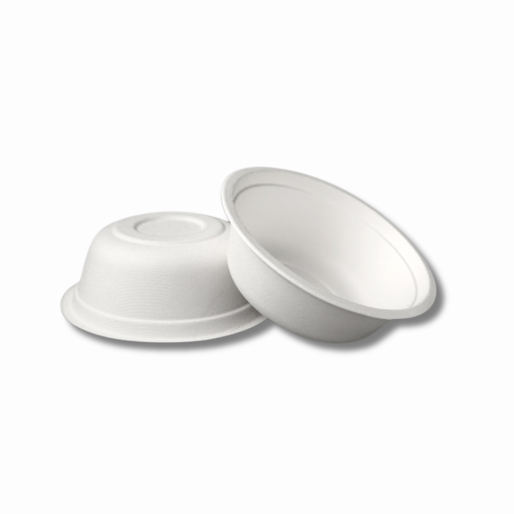Moulded Fibre Products - Itc Serving Bowl 250 Ml - Color: White