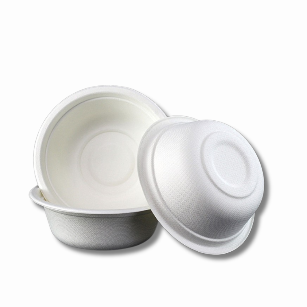 Moulded Fibre Products - Itc Serving Bowl 250 Ml - Color: White