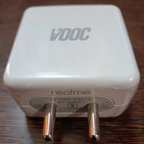 Vooc 4.0 Refurbished Realme Charging Adapter - Body Material: Abs Plastic