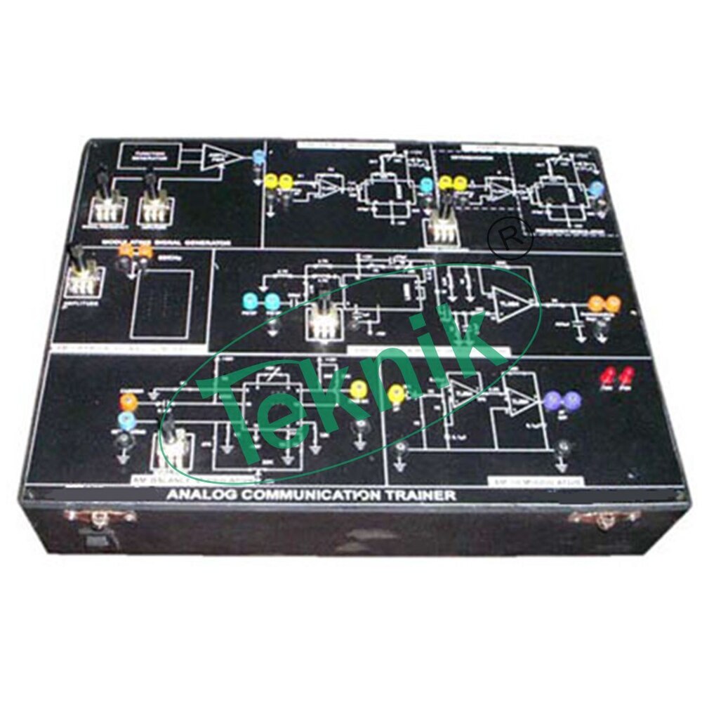 Analog Communication Trainer (Am,fm,pm) - Versatile Trainer For Amplitude, Frequency, And Phase Modulation | Ideal For Educational And Training Purposes