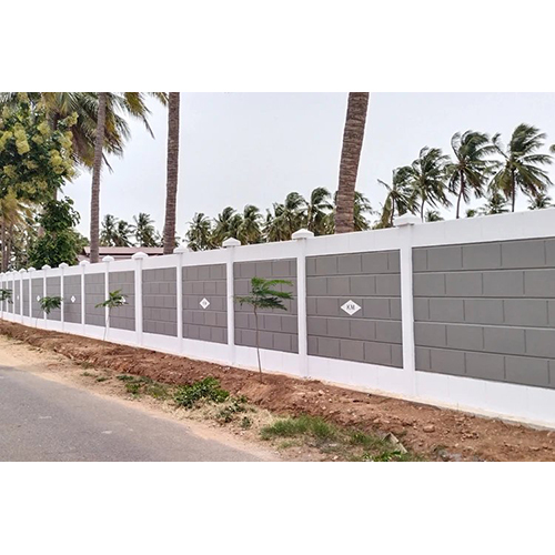 Prestressed Compound Wall - Application: Boundary Fencing