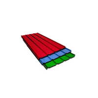 Colour Coated Roofing Sheet - Aluminium, 0.56 to 1.22 mm Thickness, Customizable Colors | Durable, Corrosion-Resistant, Elegant Finish for Industrial Use