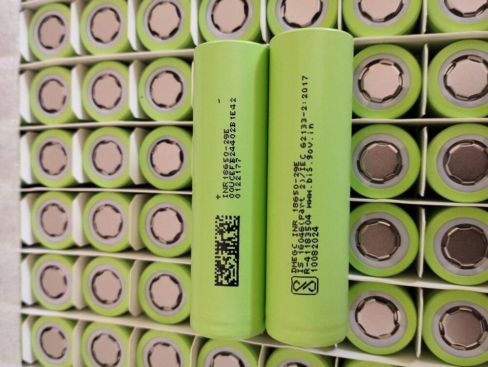 18650-29e 2900mah Lithium Ion Cells - Battery Capacity: 81 A   100ah