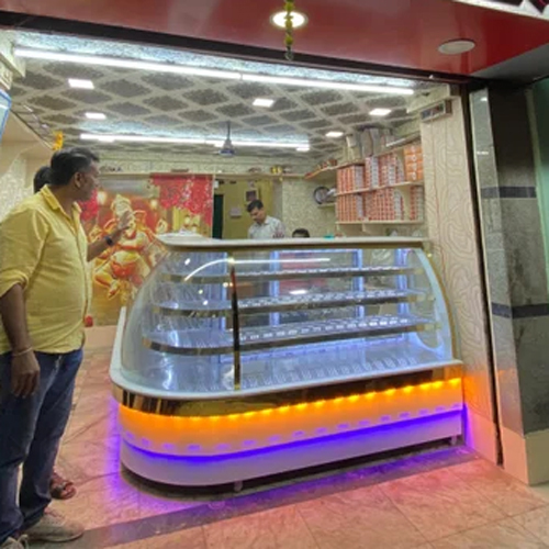 corian  Sweet Display Counter