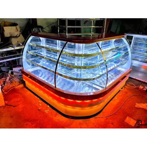 Dome L Glass Display Counter