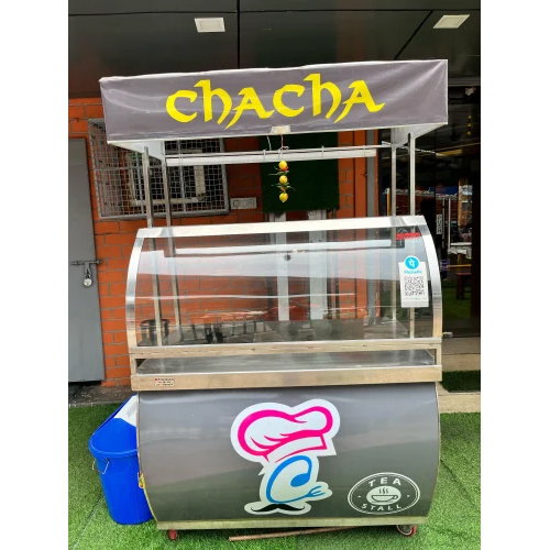 Ss Tea Counter With Burner - Color: Different Available