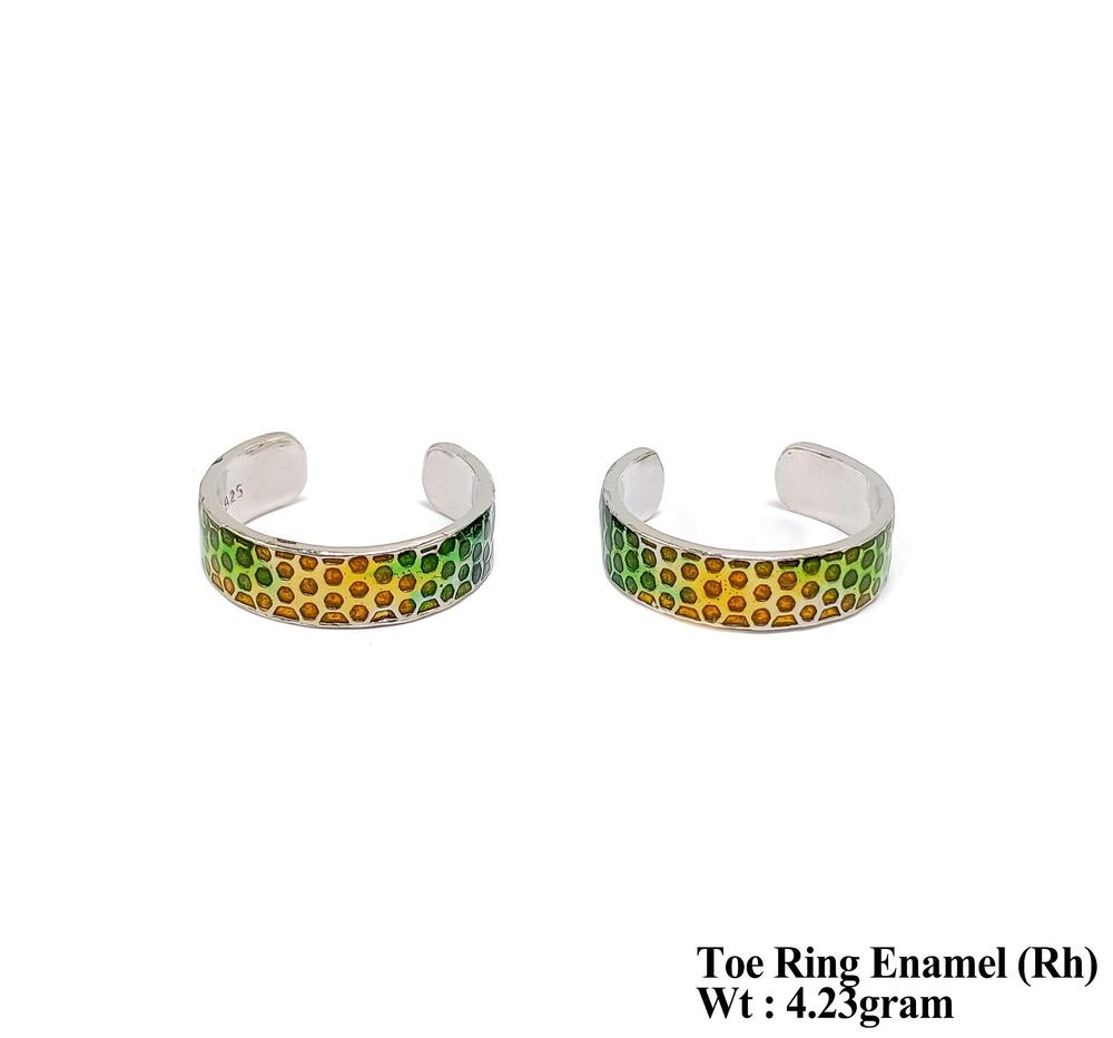 New 925 Silver Toe Ring - Intricate Design, Comfortable Fit, Perfect For Daily Wear And Special Occasions, Crafted For Style And Elegance