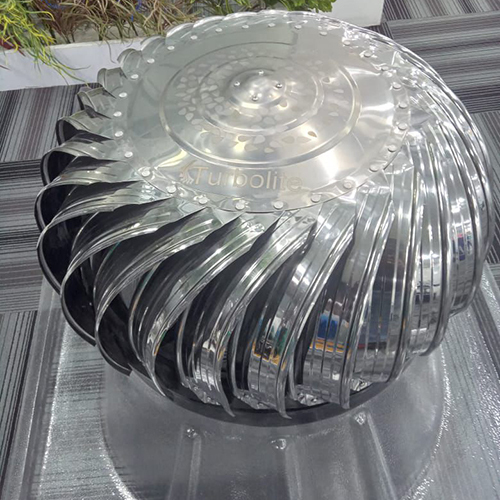 Turbo Fan Ventilator - Color: Silver