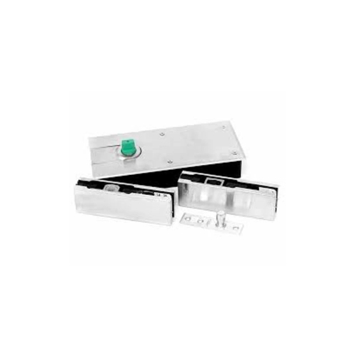 Stainless Steel Floor Spring For Glass Door - Color: Silver