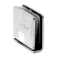 U Glass Connector - Stainless Steel Ss304, 2 X 2 Inch Square Design , Polished Finish For Glass Fitting Applications