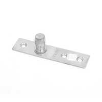 Top Pivot Set - Stainless Steel, 3 Inch Size, Silver Color | Polished Finish, 2.6 Mm Thickness, Ensures Smooth Door Operation