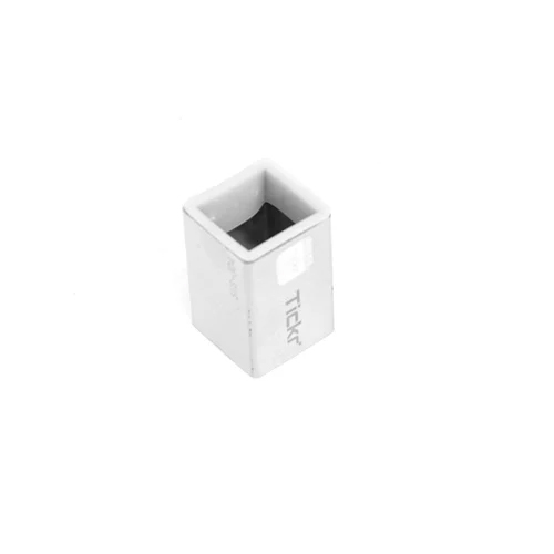 Shower Glass Rod To Wall Connector - Color: Silver