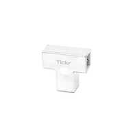 Plastic T Connector - High-quality Plastic, 1.5 Mm Size, Polished Silver Finish | Durable Door Fitting Solution For Various Door Types
