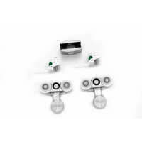 Ss Sliding Door Fittings - Stainless Steel, Different Sizes | Polished Finish, Modern Design For Homes And Offices