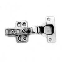 Auto Hinges Soft Close - Stainless Steel, 1 Inch, Silver Color | Durable Soft-Close Design for Smooth Cabinet Closure