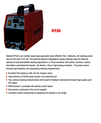 Ralli Wolf Welding Machine TIG SERIES (RT 20)