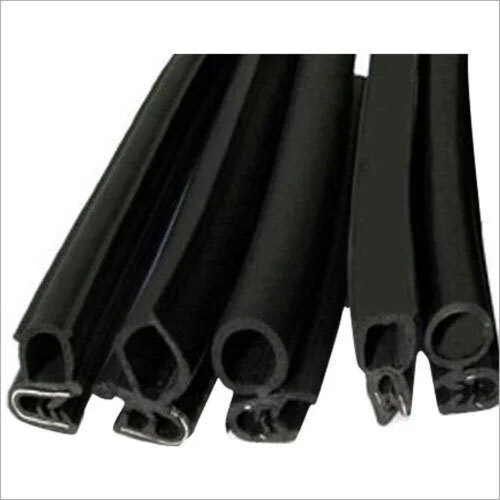 Beading Rubber Profile - Color: Black