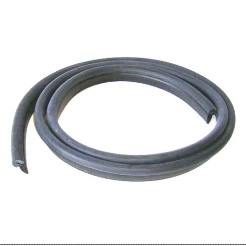 Windshield Rubber Profile - Color: Black