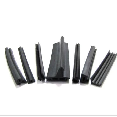 Window Rubber Profile - Color: Black