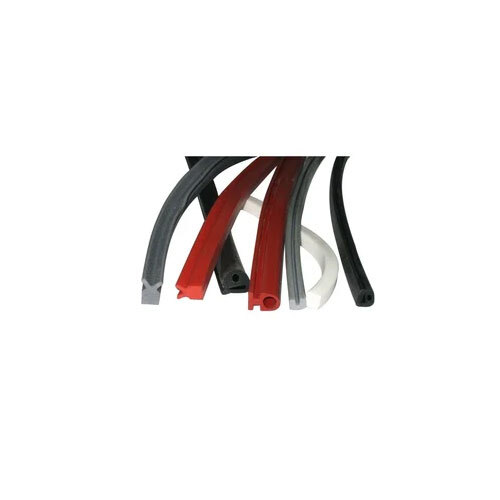 Black Synthetic Rubber Extruded Profile