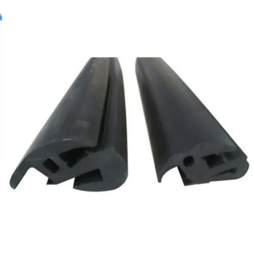 Black Building Rubber Profile