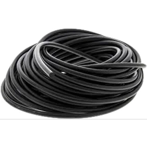 Natural Rubber Cord - Flexible, Various Sizes | Black, Durable And Resilient For Industrial Applications