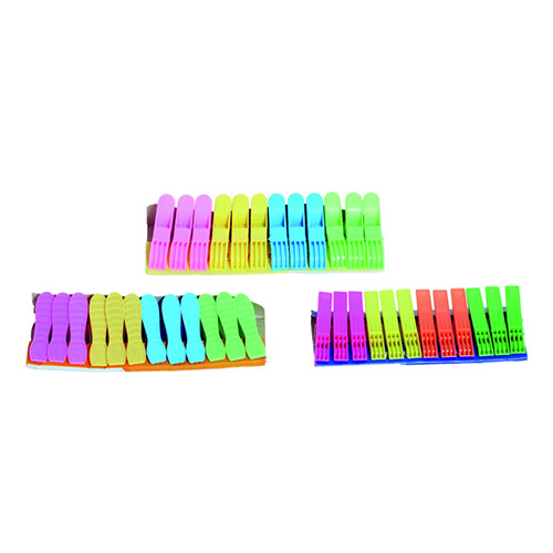 Cloth Clips - Color: Multicolor