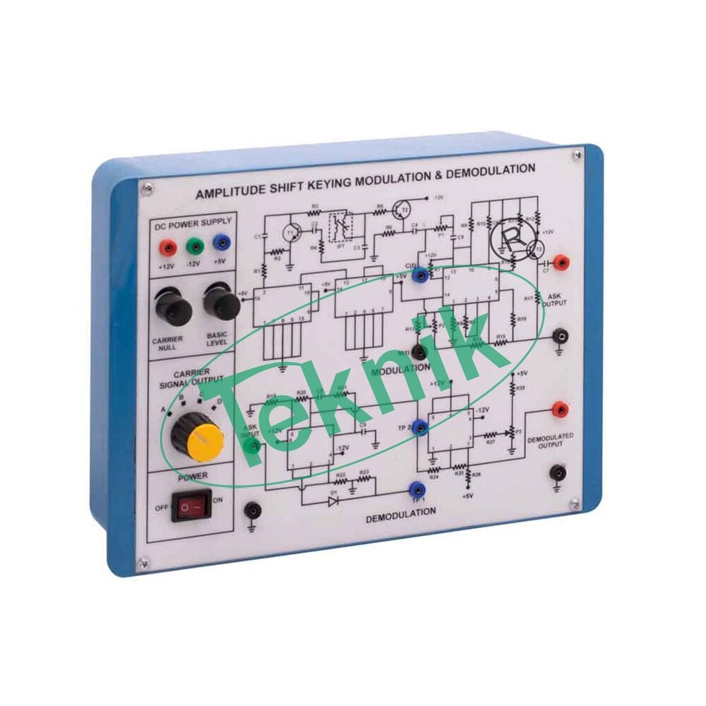 Amplitude Shift Keying Modulation & Demodulation By Micro Teknik