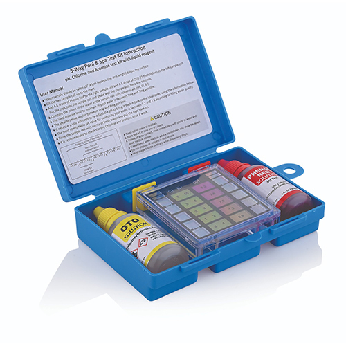 Commercial Pool Test Kit - Color: Blue