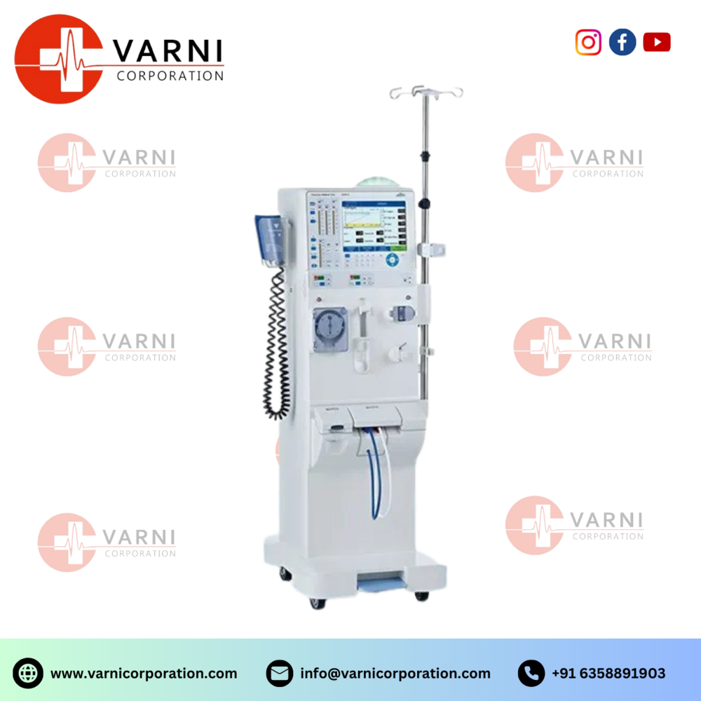 Dialysis Machine For Haemodialysis - Color: White