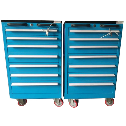 Ms Workshop Trolleys - Color: Blue