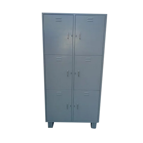 6 Cabinet Staff Locker - Color: Gray