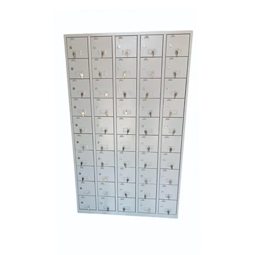 50 Door Mobile Locker - Color: Gray