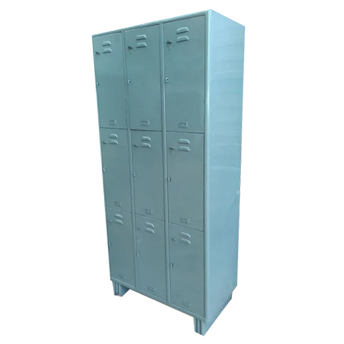 Heavy Duty Steel Locker - Color: Gray