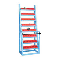 S Tool Holder Ladder - Color: Blue And Red