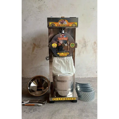 3 Hp Masala Pulverizer Machine - Capacity: 30 Kg/Hr Kg/Hr