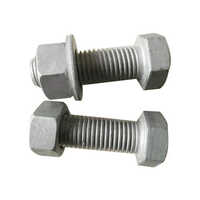 Hot Dip Galvanized Nut Bolt - Application: Industrial