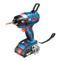 Gdr 18 V-ec 4.0 Ah Professional Cordless Impact Drivers Ec - Color: Blue And Black