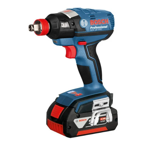 Gdx 18 V-Ec 4.0Ah Professional Cordless Impact Drivers - Color: Blue And Silver