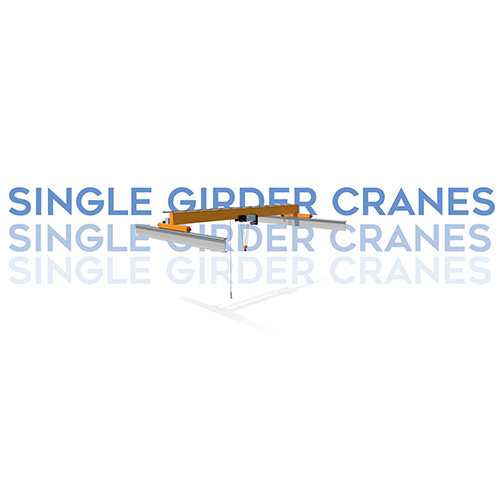 Single Girder Eot Crane - 30m Span, 5-10 Tonne Capacity | Emergency Stop, Electric Powered, Semi-automatic Operation