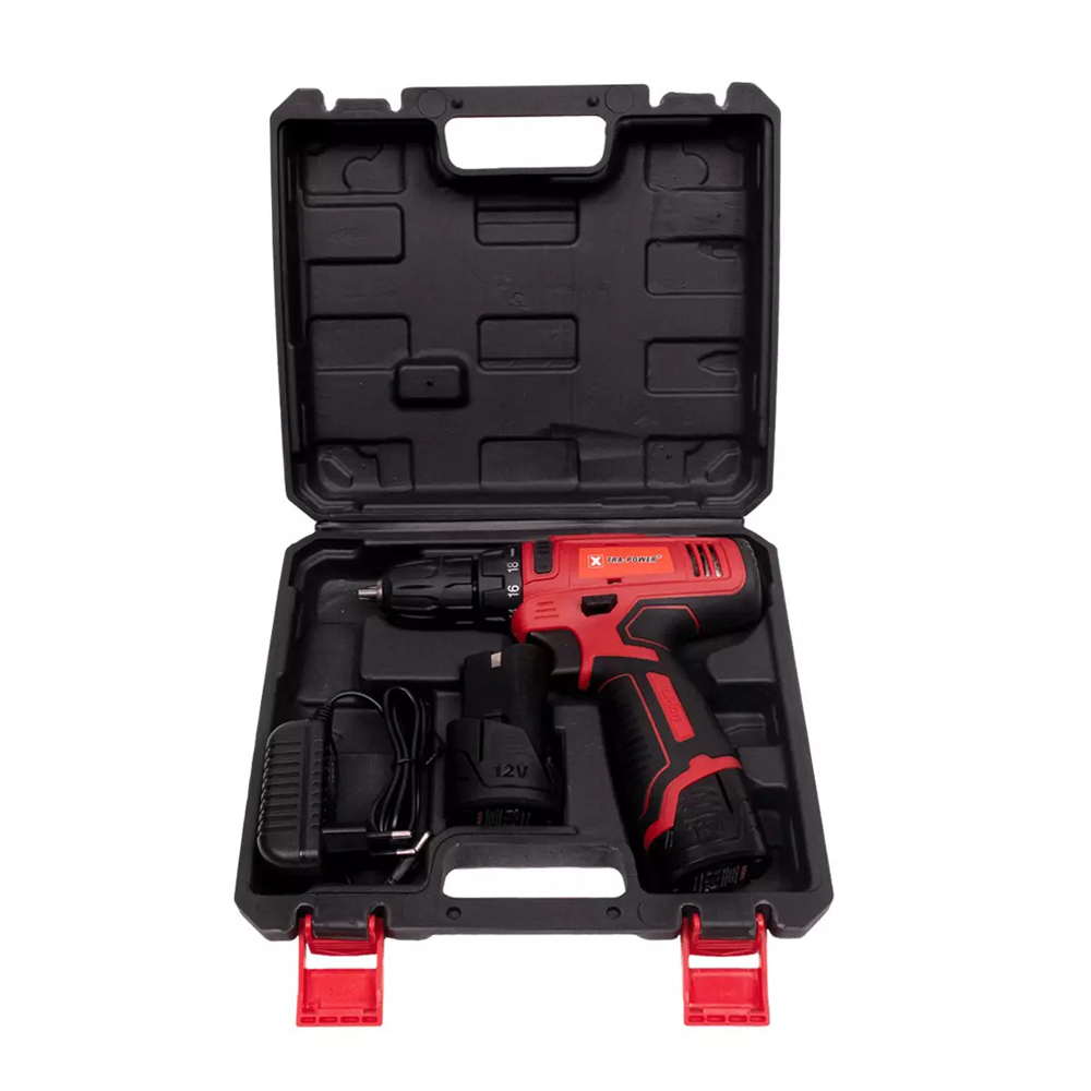 Xtra Power 10 mm 12 V 400 -1350 RPM Cordless Drill XPT482