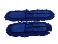 Miraclean Dry Mop 18" Refill - Cotton, 18" Size , Blue Color, Direct Use For Efficient Dirt And Dust Pickup
