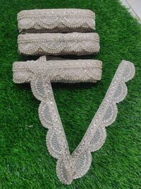 EMBROIDERY MOTI LACE