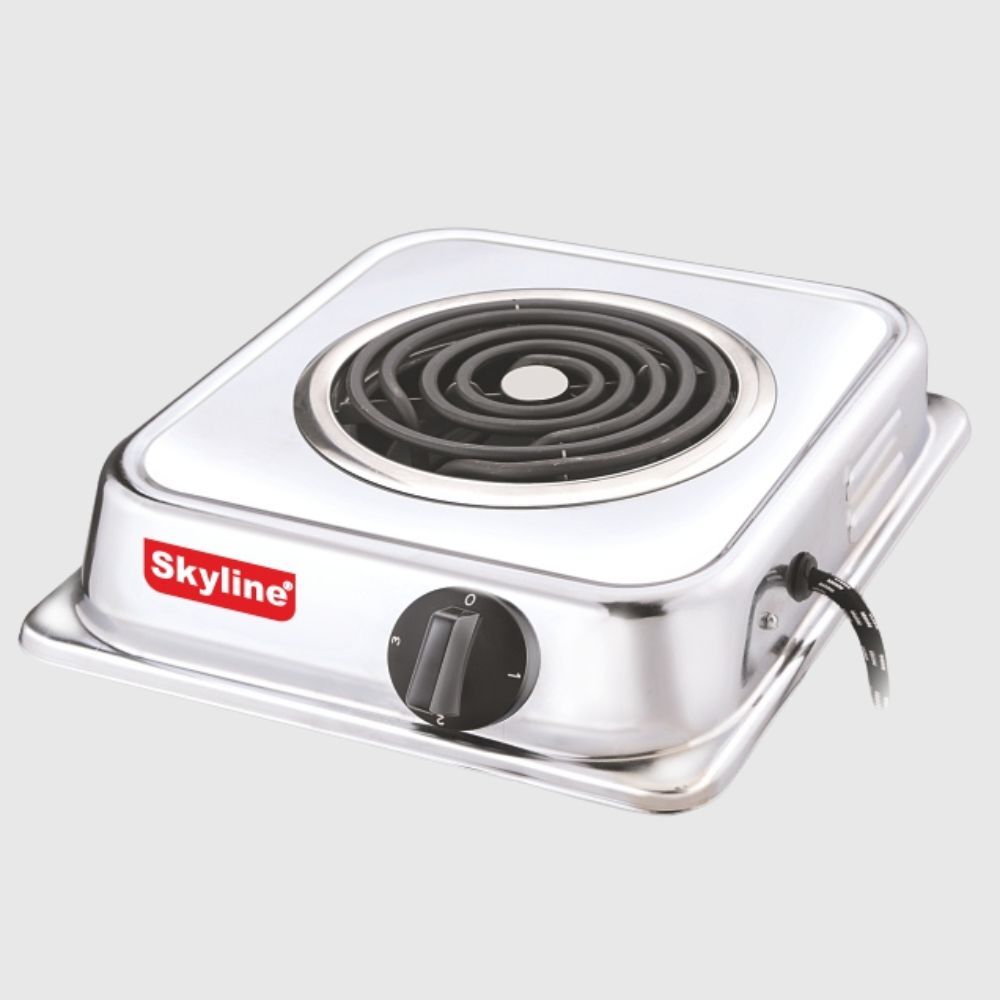 Skyline 1250/2000W Chrome Finish Hot Plate