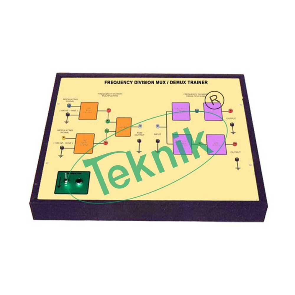 FREQUENCY DIVISION MULTIPLEXER & DEMULTIPLEXER