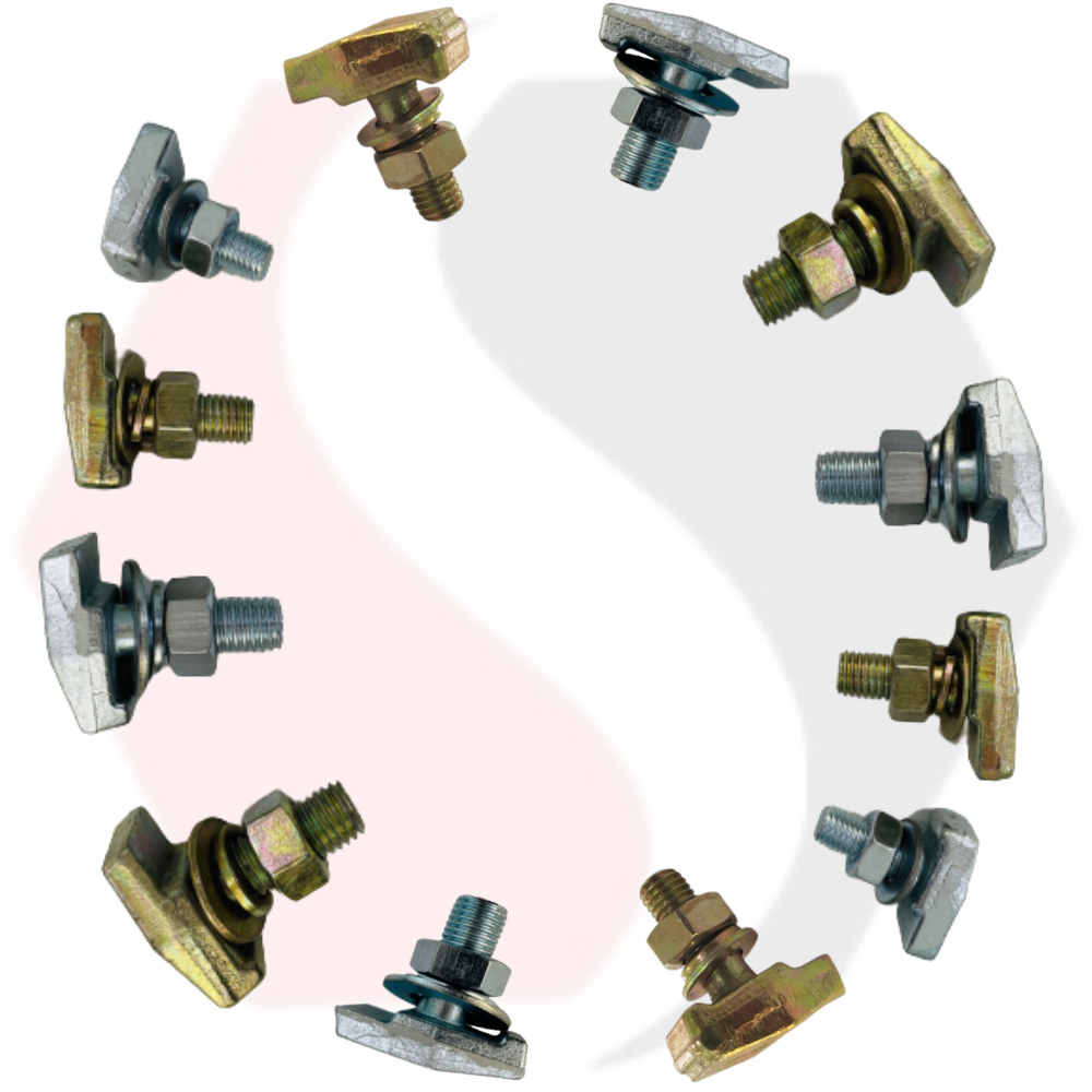Forged Guide Rail Clip - Material: Zinc