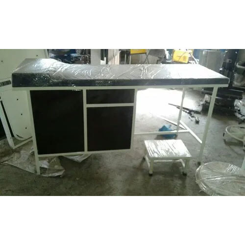 Half Examination Table - Color: White