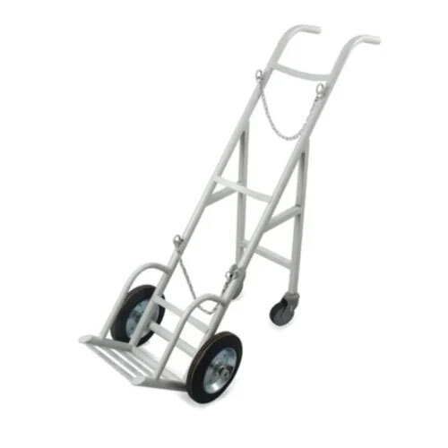 Gas Cylinder Trolley - Color: White