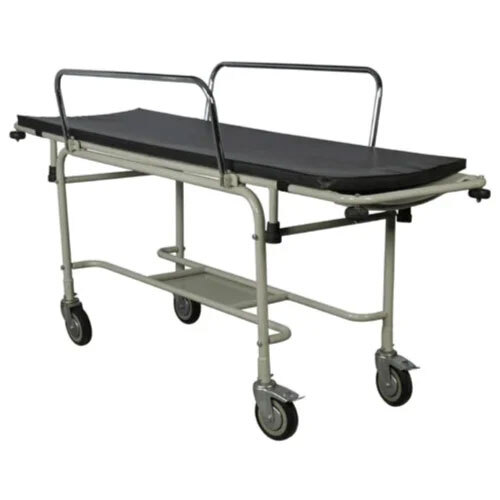 Hospital Patient Stretcher Trolley - Color: Gray